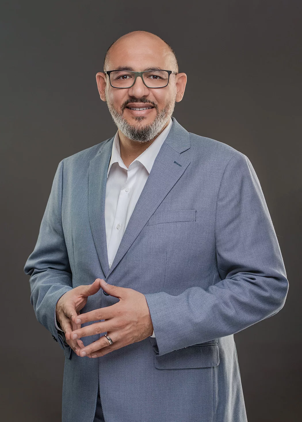 Tamer Badawy in a professional executive portrait