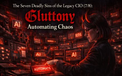 The Seven Deadly Sins of the Legacy CIO (7/8): 6. Gluttony—Automating Chaos