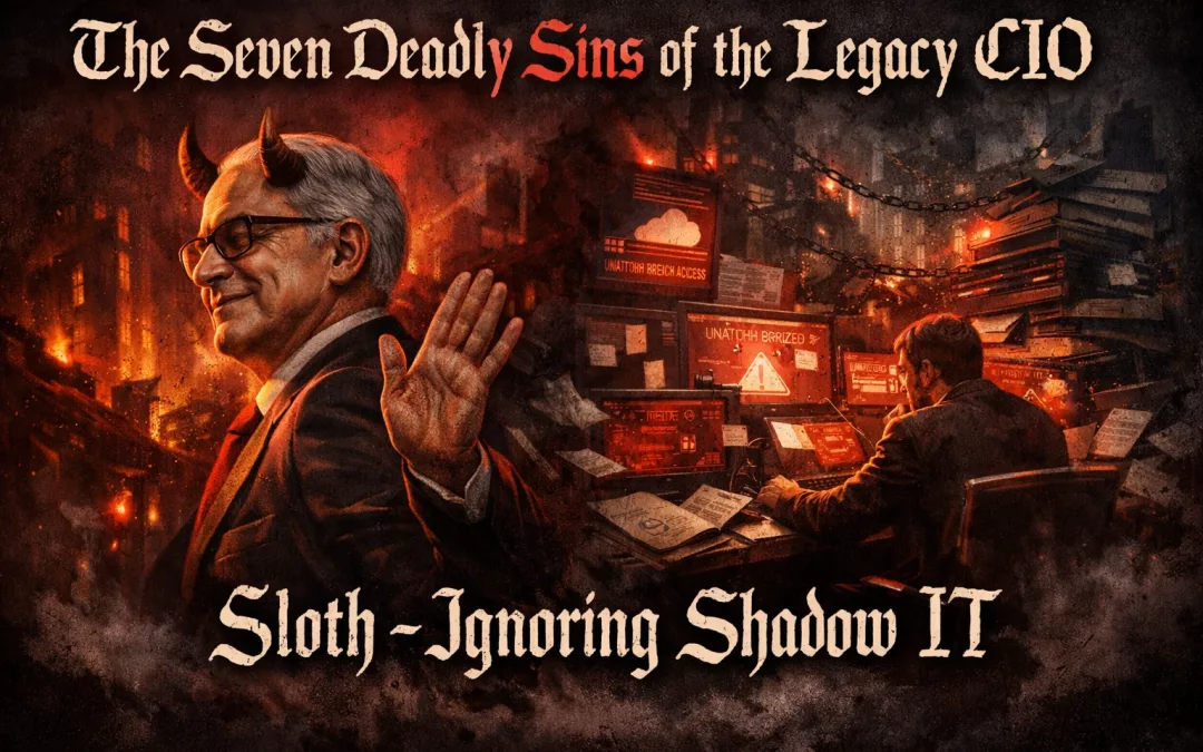 The Seven Deadly Sins of the Legacy CIO (5/8): 4. Sloth—Ignoring Shadow IT