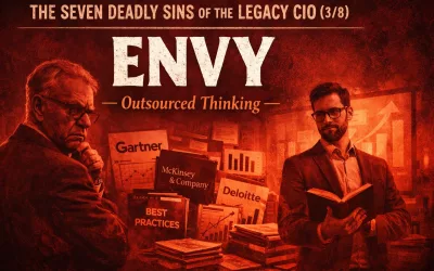 The Seven Deadly Sins of the Legacy CIO (3/8): 2.Envy—Outsourced Thinking