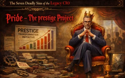 The Seven Deadly Sins of the Legacy CIO (2/8): 1. Pride—The Prestige Project
