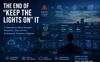 The End of “Keep the Lights On” IT Operations: Why Operations Must Become a Resilience Engine