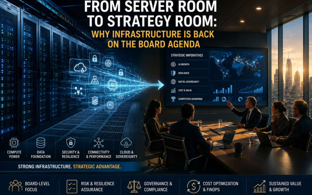 From Server Room to Strategy Room: Why AI Infrastructure Strategy Is Back on the Board Agenda