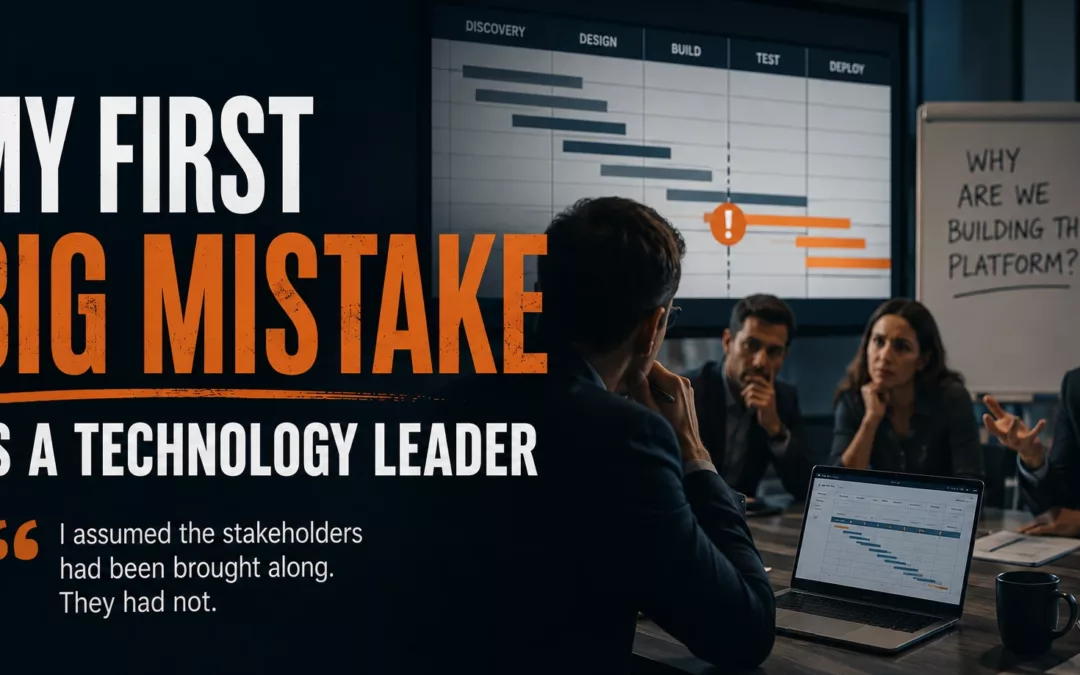 My First Big Mistake as a Technology Leader
